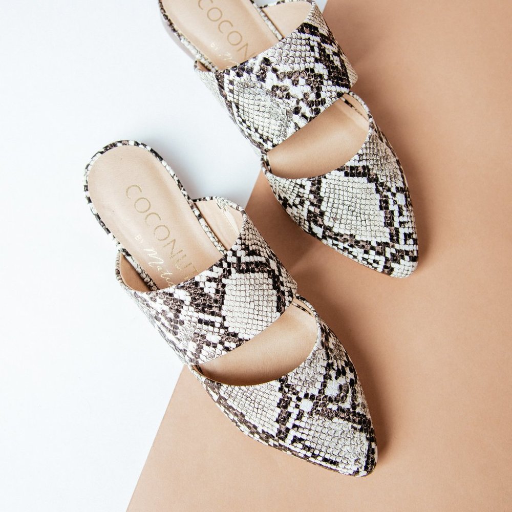 Matisse Shay Flat in Snake